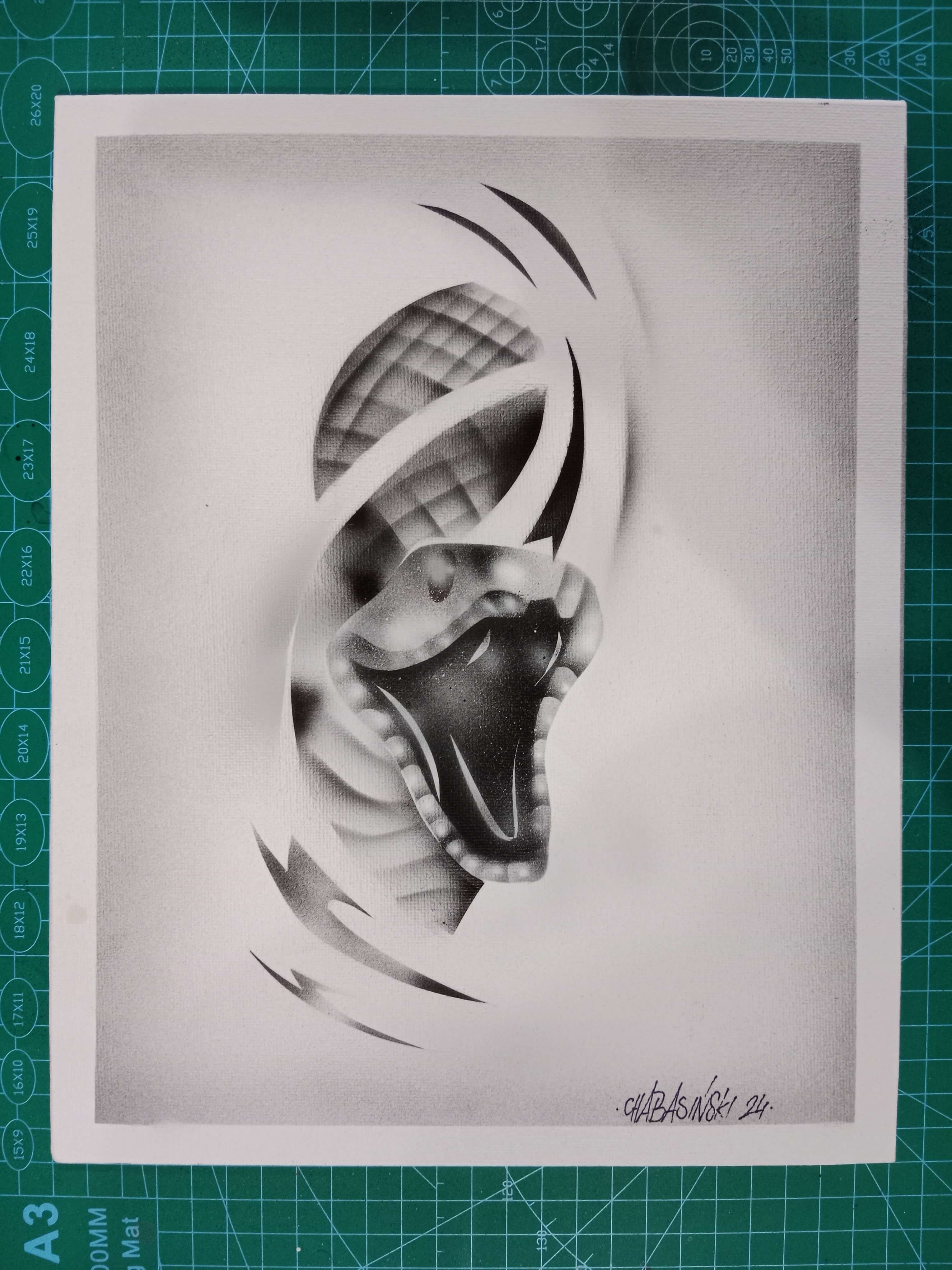 Zdjęcie graffiti Wąż/Kobra