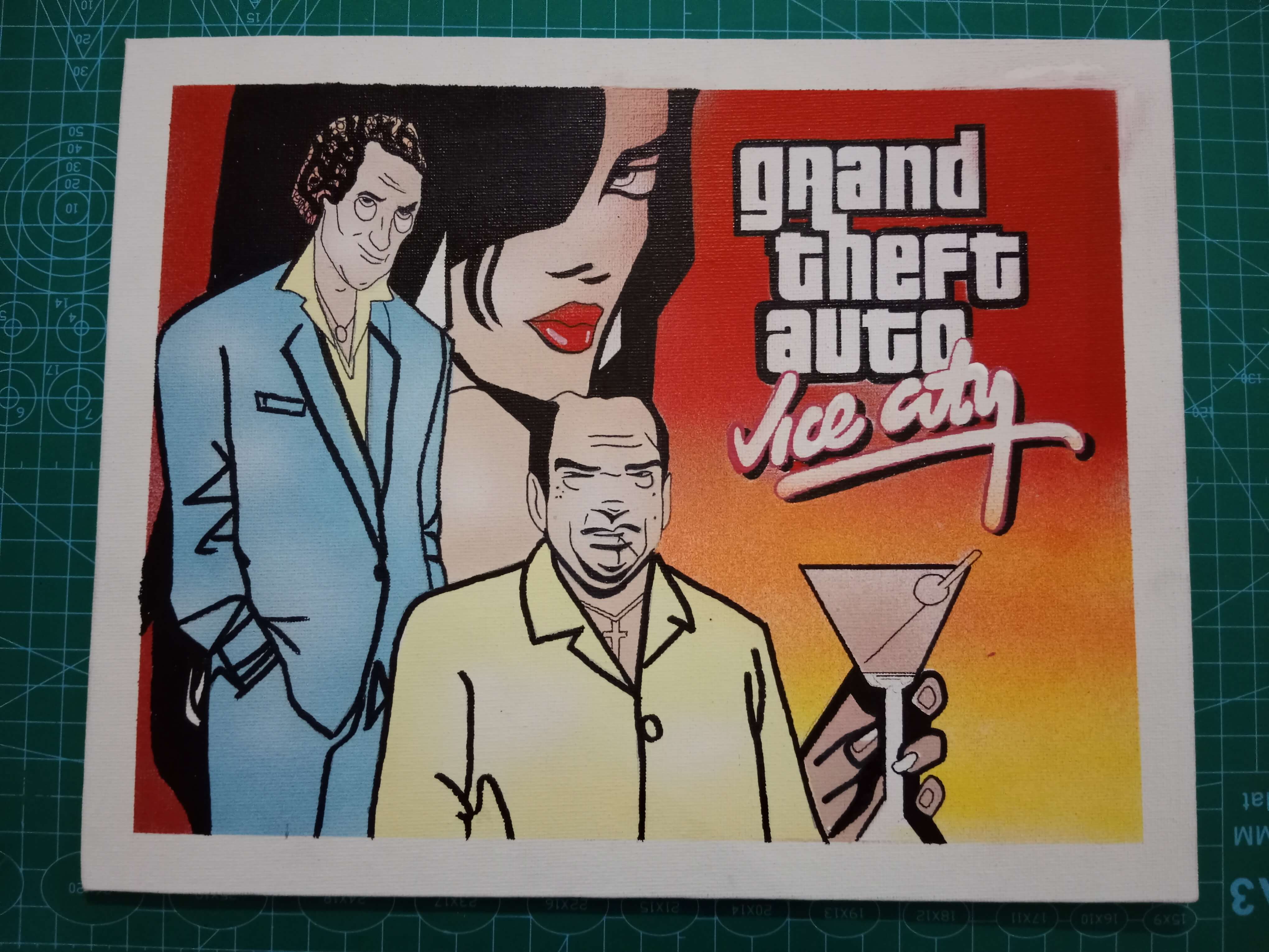 Zdjęcie graffiti Grand Theft Auto: Vice City
